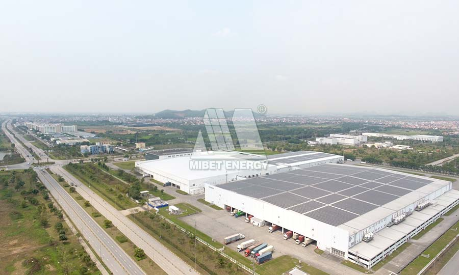 越南 彩鋼瓦屋頂光伏項目 6MW-3