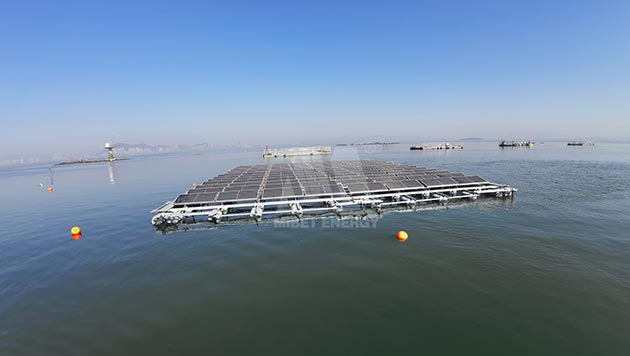 邁貝特海上漂浮式光伏系統(tǒng)實證應用