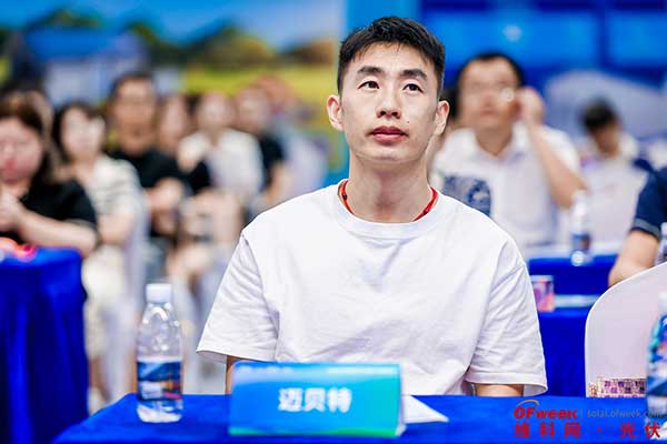 邁貝特市場(chǎng)總監(jiān)陳濤